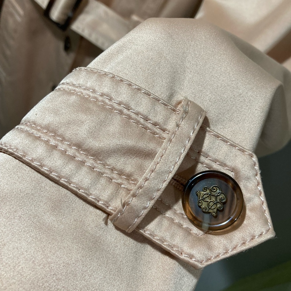 Classic Beige Trench Coat- Jessica Simpson - Picture 5 of 15